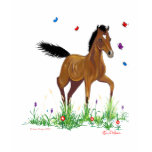Foal and butterflies Kids Shirt