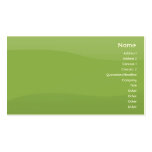 Foamgreen Waves - Business Business Card Template