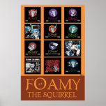 Foamy Album Covers Poster posters