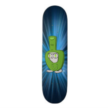 Foamy Finger Costume Skateboard