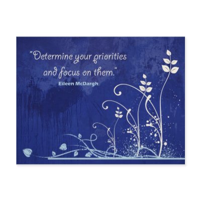 Focus-Motivational Quote postcard by semas87