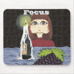 Focus on Candle Work Cutie Mouse Pad
