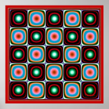 Focused Colours Poster