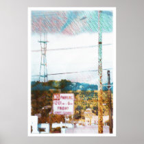 Fog Crazy in Twin Peaks - San Francisco Print