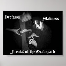 fOG, Freaks of the Graveyard, Madness, Professa Posters
