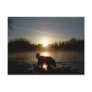 Fog over Mississippi River Post Cards