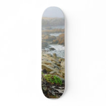 Foggy Beaches Ocean Skate Board Decks