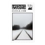 Foggy Train Tracks Postage