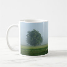 Foggy Trees in Cades Cove Coffee Mug