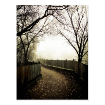 Foggy Waterfront 01 Postcards