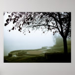 Foggy Waterfront 05 Poster