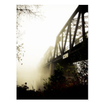 Foggy Waterfront 13 Postcard