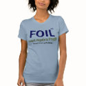 FOIL: keeps algebra fresh t-shirts