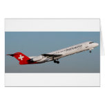 FOKKER 100 GREETING CARDS