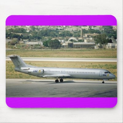 FOKKER 100 MOUSE PAD by ZuluFlight
