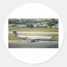 FOKKER 100 STICKER