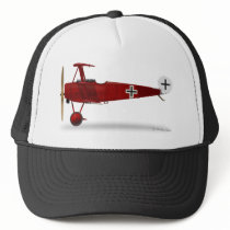 Fokker Dr 1 Triplane Trucker Hat