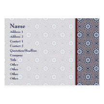 Folded Angles Art Pattern 1 • Large Business Card