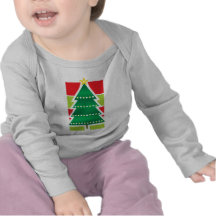 Folded Christmas Tree Tee Shirt