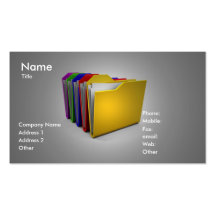 Folders Business Card