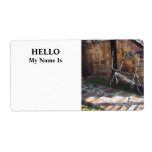 Folding Bicycle Antigua Personalized Shipping Labels