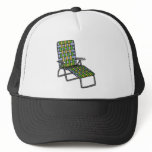 Folding Lawn Chair 2 Hats