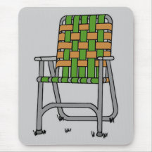 Folding Lawn Chair Mouse Pad