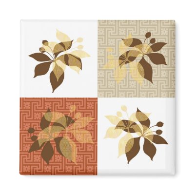 Foliage Design Magnet by Yoshika