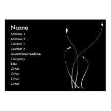 Foliage Mono | Business Card Templates