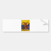 Foliage Play by Piliero Bumper Sticker