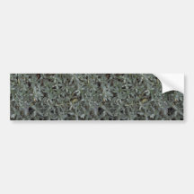 Foliage texture bumper sticker