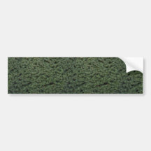 Foliage texture bumper sticker