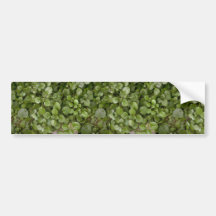Foliage texture bumper stickers