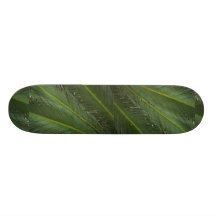 Foliage texture skate board deck
