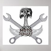 Folie de Moto Posters