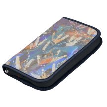 Folio de Smartphone de spiritueux d'arc-en-ciel Agendas