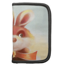 folio rouge de Rickshaw de lapin Agenda Folio