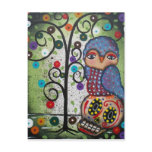 FOLK ART All In The Imagination BY LORI postcard