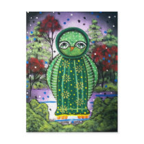 Folk Art BY LORI EVERETT postcard