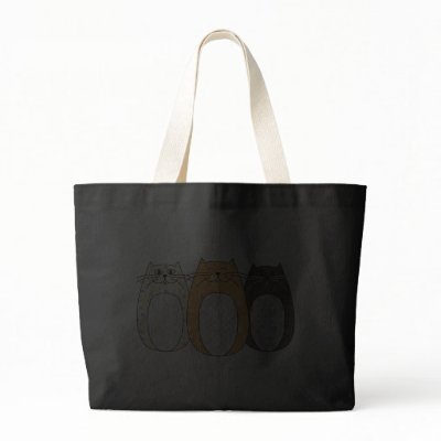 'Folk Art Cats' Bag