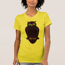Folk Art Owl t-shirts