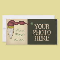 Folk Art Santa photo cards