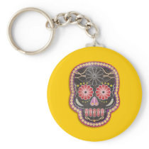 Folk Art Skull - day of the dead