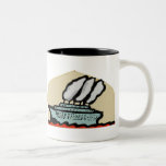 Folk Art Steamship Coffee Mug