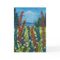 FOLK ART Warm Beauty BY LORI EVERETT greeting card
