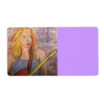 folk rock girl reflections labels