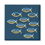 Follow Him - Christian Magnet