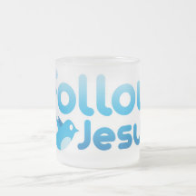 Follow Jesus Christ Twitter Humour Coffee Mugs