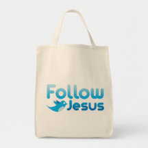 Follow Jesus Christ Twitter Humour Tote Bag