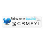 Follow me bumper sticker
